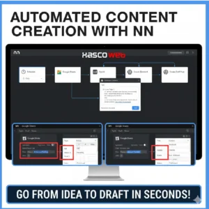 تولید محتوای اتوماتیک با n8n